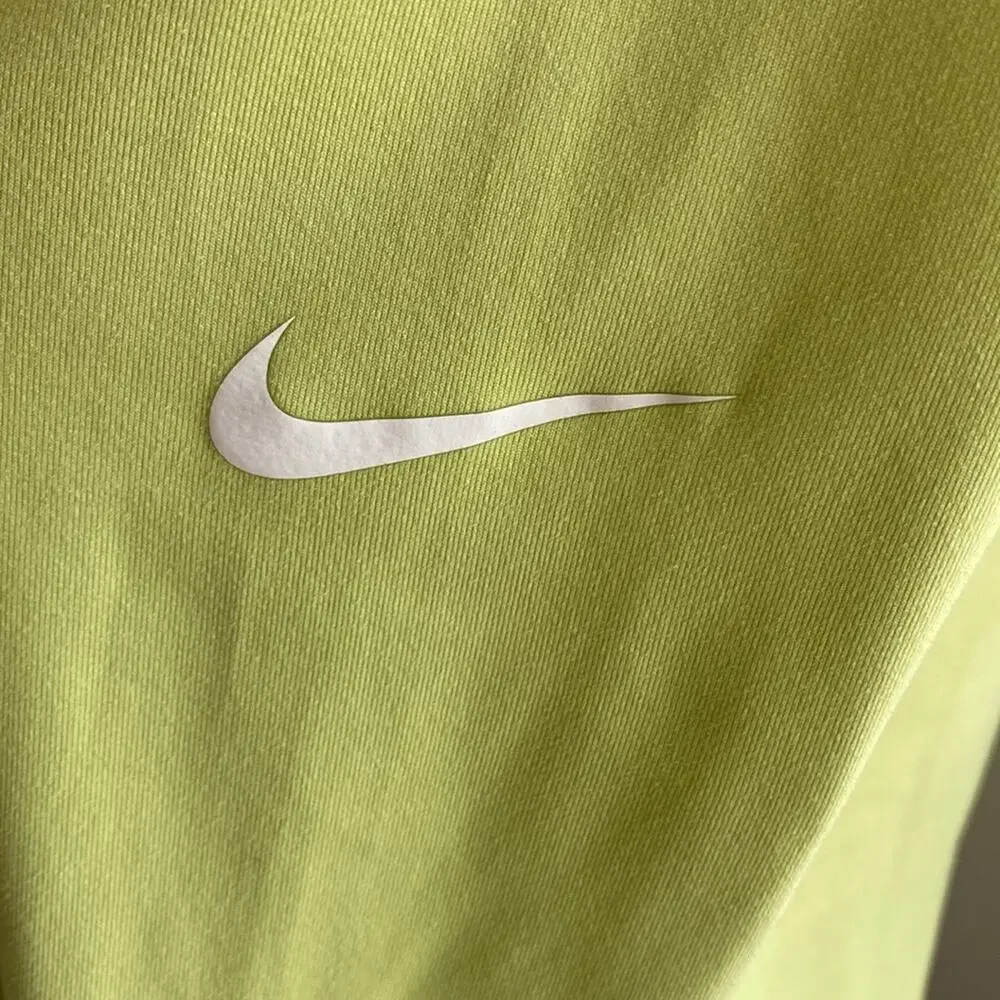 NIKE Tokyo Olympics Pullover Womens Sz Small Green 2020 Athleisure Quarterzip